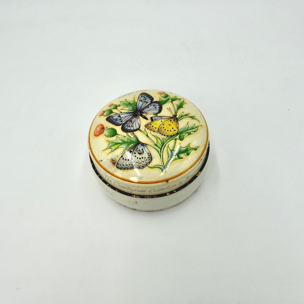 Vintage Bristow's of Devon Butterfly Tin Countryside Collection Made in England - Picture 2 of 4